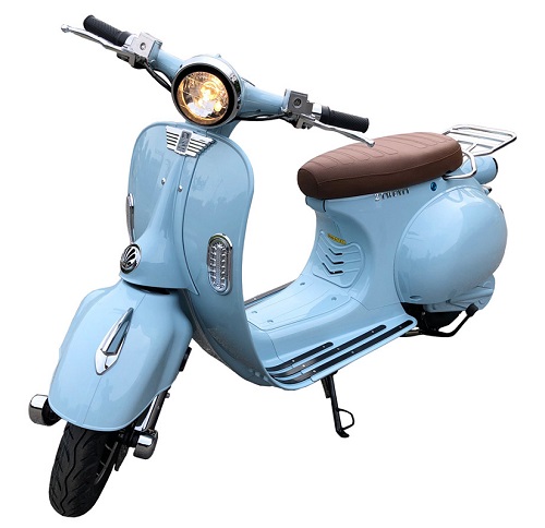 Scooter électrique 2 TWENTY ROMA 57 - 2000W BLEU AZUR De Démonstration