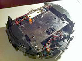 CARCASSE inferieure noire IROBOT ROOMBA
